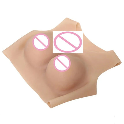 Crossdress for Men Beginner Fake Silicone Simulated Breast Forms Huge Boobs B/C/D/E/F Cup Transgender Drag Queen Shemale Cosplay