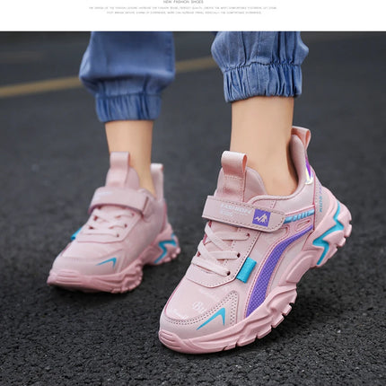 Kids Girls Shoes Running School Casual Sports Breathable Non-slip Sneakers Basketball Children Outdoor Walking Tennis All Season