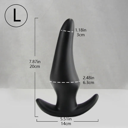 4 sizes Big Butt Plug Dildo Anal Sex Toys For Woman Beginner Small Anal Plug Men Gay Lesbian penetration Anal Vaginal Dilator