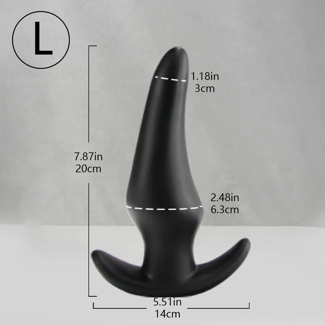 4 sizes Big Butt Plug Dildo Anal Sex Toys For Woman Beginner Small Anal Plug Men Gay Lesbian penetration Anal Vaginal Dilator