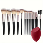 16Pcs RedMakeupEgg