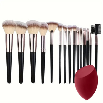 Professional 3-20PCS Makeup Brushes Set Soft Fluffy Foundation Eyeshadow Concealer Blending  Kabuki Women Beauty Tool