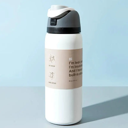 1Pc Vacuum Flasks & Thermoses Water Bottle Drinkware Thermo Tumbler Stainless Steel Thermal Mug Original Cold Hot Coffee
