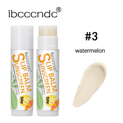 Sunscreen Lip Balm SPF30 UV Protection Moisturizing Hydrating Lip Balm Moisturizes Repairs Chapped Lips Lipstick Lip Care Makeup
