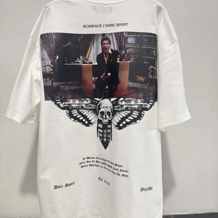 NEW Men's T-shirt Gym Fitness Male Training Workout Tee Top Short Sleeve Cotton Comfort Streetwear Oversized Shirts Men Clothes
