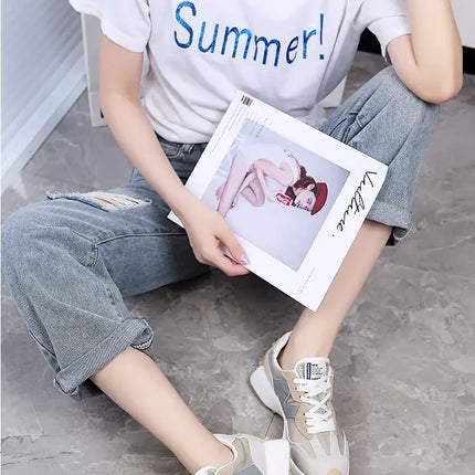 New Women's Causal Sneakers Summer Shoes Woman Fashion Breathable Lace Up Sports Shoes for Women Platform Walking Designer Shoes