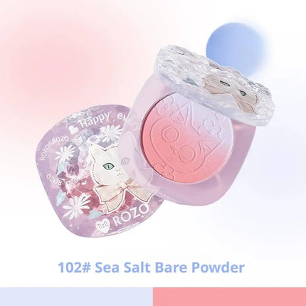 Powder Blusher Soft Matte Fog Cheek Blush Long Lasting Pigmented Natural Velvet Trending Aesthetic Blusher Cosmetics