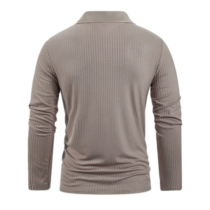 King Billion Cotton Long Sleeve T-Shirts Men T-shirt High Quality Slim V-neck Stripe Shirt Autumn Winter Male Top Tees Male
