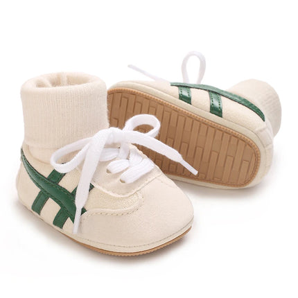 Spring and Autumn New Baby Shoes for Boys and Girls 0-1 Year Old Baby Shoes Socks Integrated Warm Sports Walking Shoes