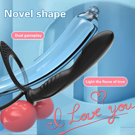 Sex Toys Double Penetration Vibrator Penis Strapon Dildo Vibrator Strap on Penis Anal Plug for Man Adult Sex Toys for Beginner
