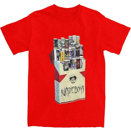 Awesome Vintage Suicideboys Cigarette Album T Shirt Men Women Pure Cotton Tees Shirt New Arrival Clothing New Men's T-shirt
