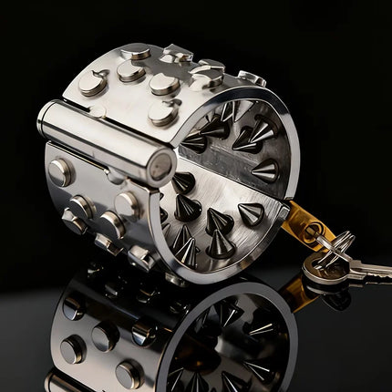 Metal Cock Ring Stainless Steel Adjustable Delay Ring Durable Body Accessories for Men