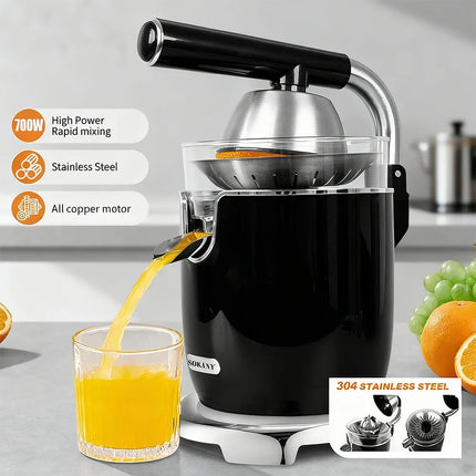 Cross-border Juicer Home Juice Machine Fruit Orange Lemon Press Juicer Fresh Juice Pulp Separator 700W