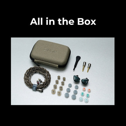 DUNU x KOTO ITO In-ear Earphones 2DD+2BA Hybrid Drivers IEMs with 4-Core Single-Crystal Copper Q-Lock Interchangeable Plug Cable