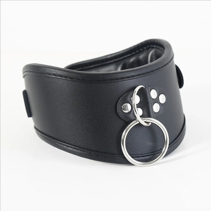 Role-playing SM Leather Posture BDSM Collar Sexual,Adult Game,Role Play,Choker Bondage Restraint,Submissive,Sex Toys for Couple