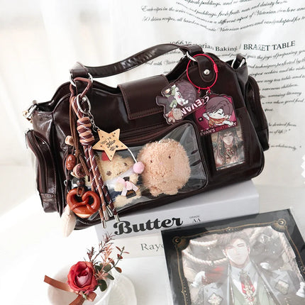 Original Daily underarm bags Versatile Messenger bags Transparent Bag for Female handbag designer bag