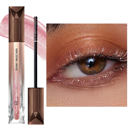 5D Colorful Silk Mascara Blue Red Golden Cream Length Waterproof and Non-caking Colored Thickening Lengthening Curling Mascara