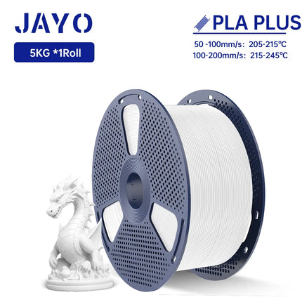 JAYO 5KG/roll 3D Filament PLA/ABS/PETG 3D Printer Filament 1.75mm PLA plus Filament High toughness Neatly Wound
