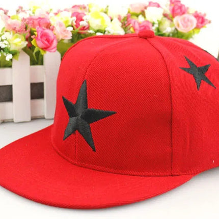 Men and Women's Rivet Flat Hat, Punk Rock, Hip Hop Stud Baseball Caps, Male, Female, Youth, Teenagers, Boys, Girls