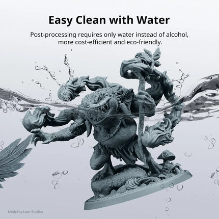 ANYCUBIC Water-Wash Resin For 3D Printer 405nm UV Resin Washable 3D Printer Resin For DLP LCD 3D Printing Material