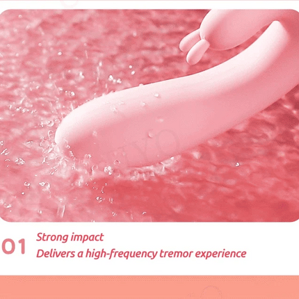 vibrator for woman sex toy Silicone Rabbit Vibrator USB Rechargeable Waterproof G-Spot Stimulating Clitoral Stimulator UYO