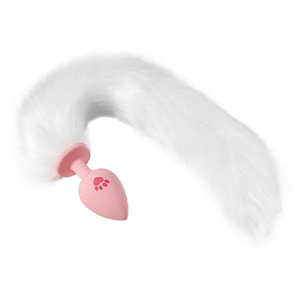 Runyu Cat Paw Anal Plug Sexy Adult Fetish Butt Plug Sexy Gadgets Penetration Anal Toy with Hairball Fox Tail But Pluk Sex Toys