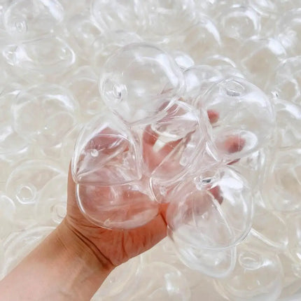 4/5/6CM TPR Empty Water Ball Skin Stress Relieving Hand-made Empty Ball Shell DIY Ball Skin Toy Water Ball Filling Accessories