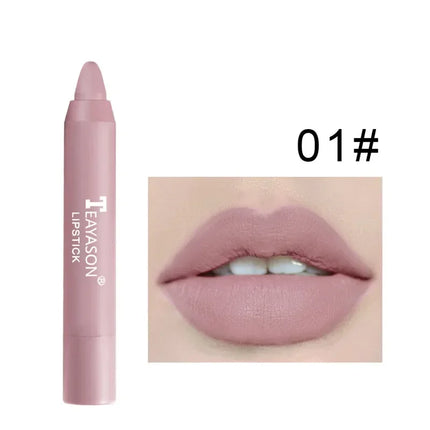 3pcs/set Velvet Matte Lipsticks Set Long Lasting Waterproof Sexy Red Nude Lip Stick Tint Pen Natural Makeup Beauty Cosmetic