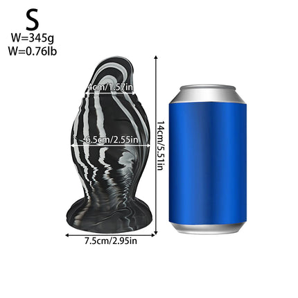 S/XXL Tie Anal Dildo Fisting Thick Huge Butt Plug Silicone Anal Dilator Training Prostate Massage Sex Toy Men Women Big Buttplug