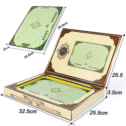 Full Section of Holy Quran Electronic Learning Machine Laptop Tablet Toy Muslim Islam Children Koran Learning Follow Reading Pad
