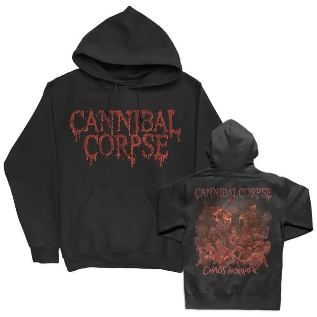 Death Metal Band Cannibal Corpse Graphic Print Hoodie Men Women Harajuku Hip Hop Punk Sweatshirt Loose Casual Oversized Pullover