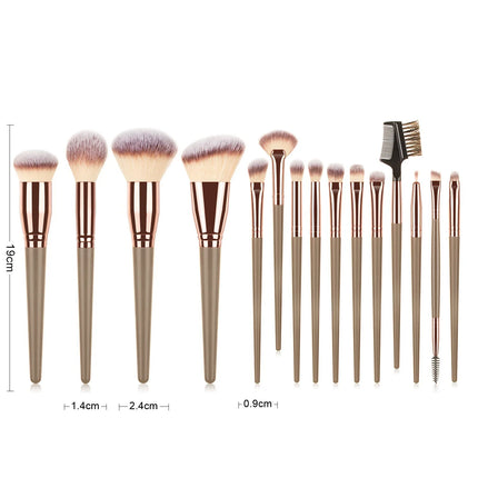 Professional makeup brushes Makeup Brushes Set Eyelash Eyeshadow Eyebrow Eyeliner Foundation Powder Blush Highlight Lips Brush