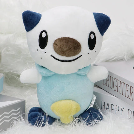 Pokemon Snivy Tepig Oshawott PlushToy First Partner Pokémon Unova Region Anime Plush Doll Birthday Gift for Boys and Girls