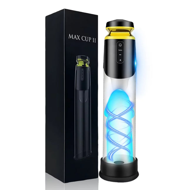 Male Penis Pump Vacuum Electric for Automatic Expander Enhancer Masturbator Penile Trainer Sucking Modes Adult Sex Toys for Men