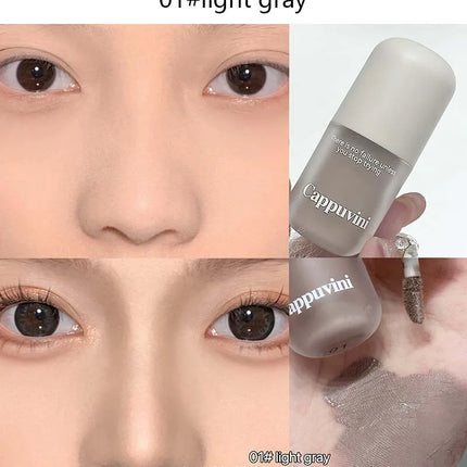 Grey Brown Facial Contour Shadow Cream Natural Nude Makeup Liquid Contouring Stick 3D Nose Shadow Brightening Bronzers Cosmetic