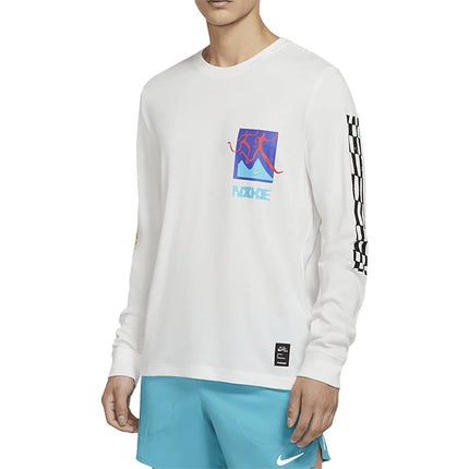 Nike Official Dri-FIT A.I.R. Men's Running Long-Sleeve T-Shirt CW0942-133