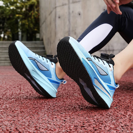 Running Shoes Carbon Board Speciality Marathon Men Sports Breathable Lightweight Women's Comfortable Athletic Nonskid Sneakers