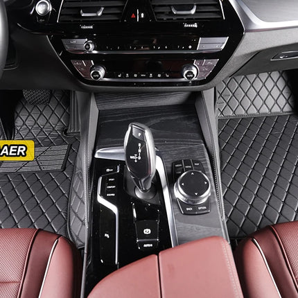 Custom Car Floor Mats For VW Polo Polo-Plus Polo-GTI Auto Carpets Foot Coche Accessorie