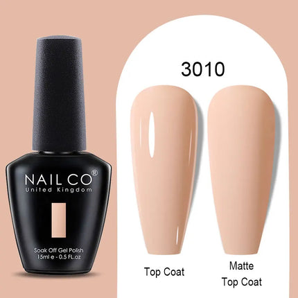 NAILCO Winter Series Color Gel Nail Polish 15ML Semi Permanent Soak Off Gel Varnishes Super Texture Gorgeous Nail Manicure Art