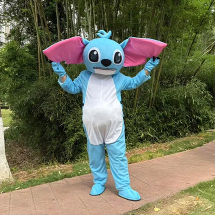 Disney Potdemiel  Lilo & Stitch Mascot Costume Fancy Dress Cartoon Birthday Party Surprise Clothing Advertising Show Props