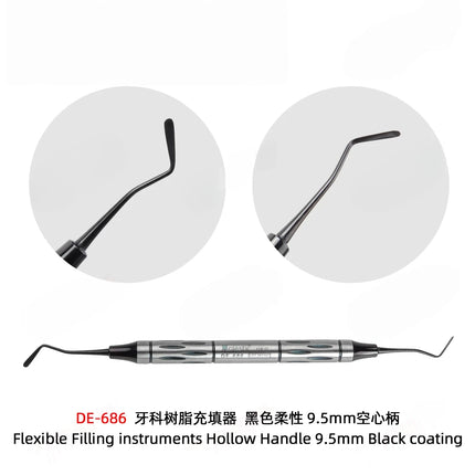 Dental Resin Filling & Shaping Tool Set, Composite Restoration Instrument with Carver, Polisher & Placement Kit.