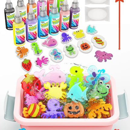 Fun Science Experiment Set, DIY Magical 3D Water Elf, Graffiti Painting Floating Toy