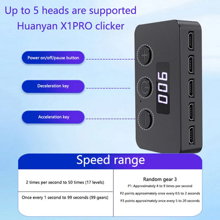 Phone Screen Auto Clicker Device Physical Simulation Finger Click Continuous Auto Point Device Android IOS Automatic Universal
