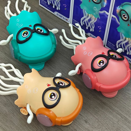 Electric Dancing Jellyfish Toy LED Light Music Interactive Moving Educational Toddler Electronic Pet Toys Cartoon Birthday Gift