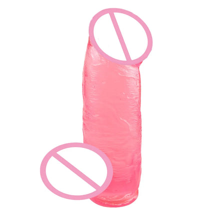 D 7.5CM SUPPER thick dildo Huge Realistic Giant Long Dildo Soft Silicone Vaginal Masturbators Penis Erotic Toy for Women - DILDO
