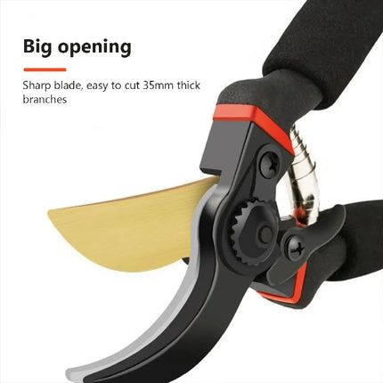 Professional Garden Pruning Shears Horticulture Hand Pruner Shrub Scissors Orchard Branch Cutting Tool for Plant Trim And Garden