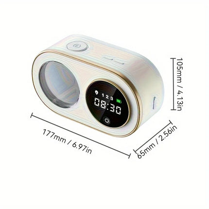 Distributeur de savon mural automatique Mousse 3000mAh USB Rechargeable Nettoyant pour les mains à induction électrique