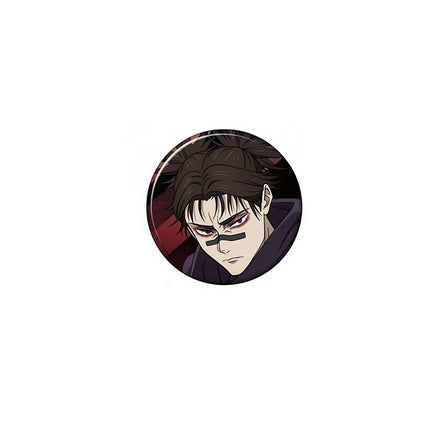 58mm Jujutsu Kaisen Pins Zenin Naoya Fushiguro Megumi Itadori Yuji Okkotsu Yuta Choso Tinplate Brooch Backpack Badge Gift