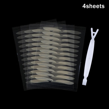 Lace Self-Adhesive Invisible Double Eyelid Tape 72-256 Stickers Eyelid Waterproof Fiber Stickers Women Make Up Eyelid Stickers