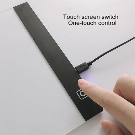 LED photocopying table drawing board children's light-transmitting copying table brightness adjustable night light notepad toy